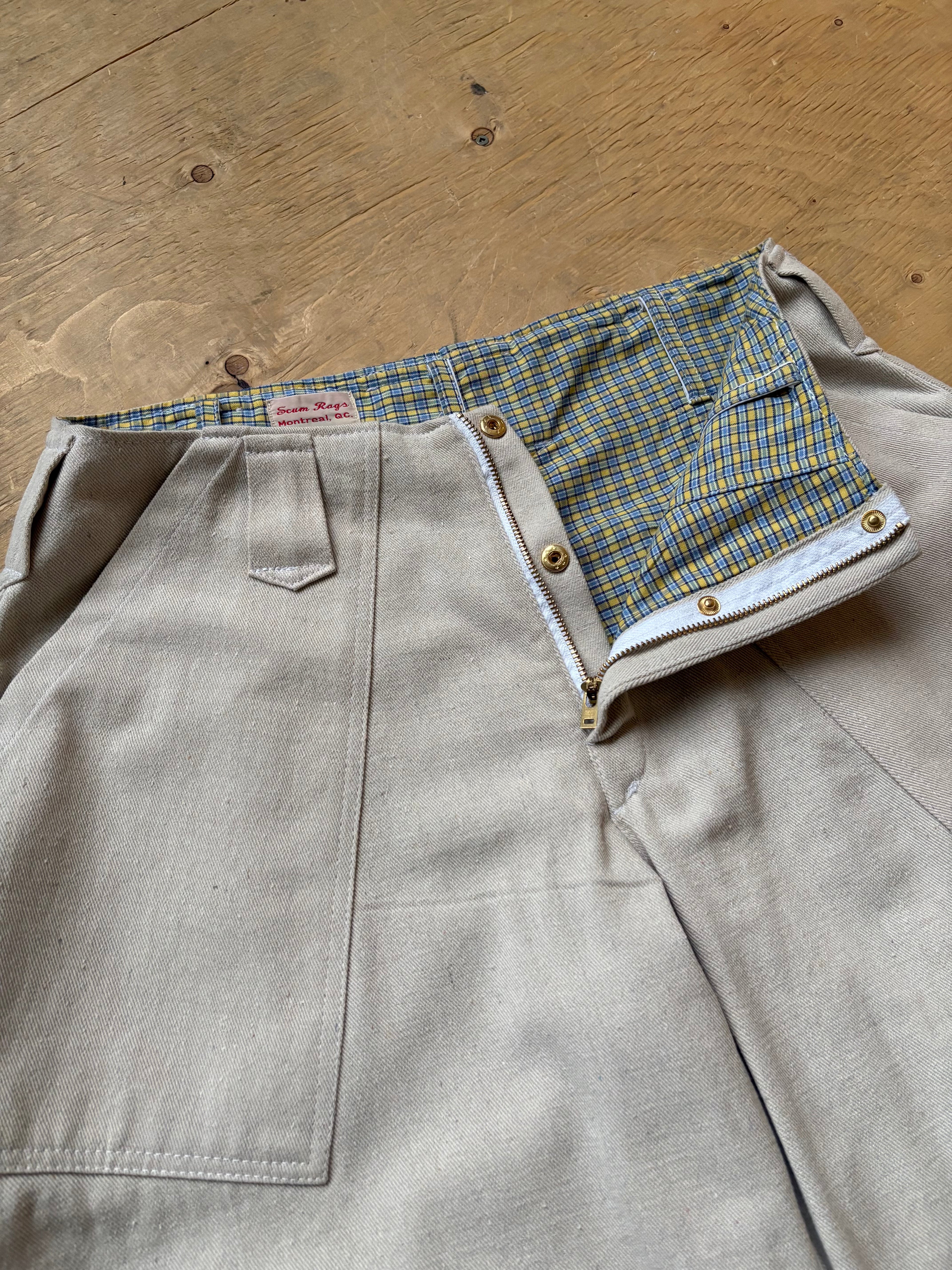 Reversible NikkaPokka Pants